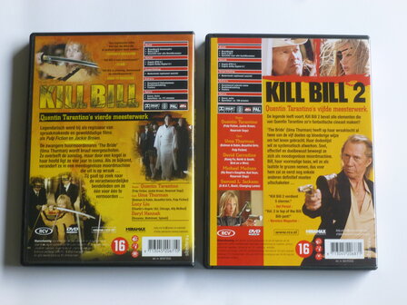 Kill Bill volume 1 &amp; 2 / Uma Thurman, Tarantino (2 DVD)