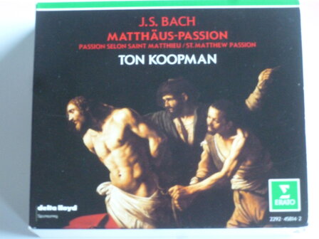 Bach - Matthaus Passion / Guy de Mey, Schlick, Ton Koopman (3 CD)