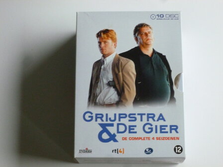 Grijpstra &amp; De Gier - De Complete 4 Seizoenen (10 DVD)