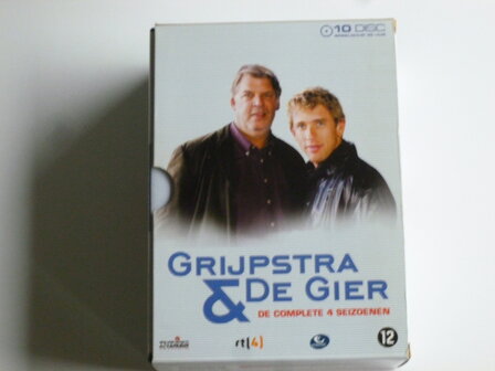 Grijpstra &amp; De Gier - De Complete 4 Seizoenen (10 DVD)