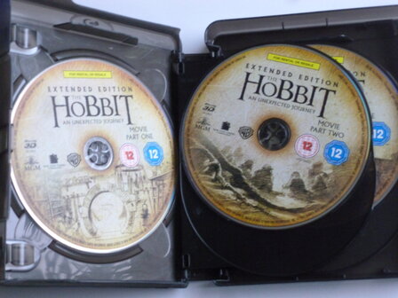 The Hobbit - An Unexpected Journey ( Blu-ray 3D + Blu-ray + Ultraviolet) Extended Edition