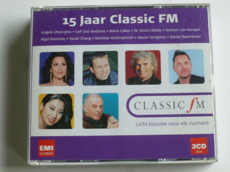 15 Jaar Classic FM - Licht Klassiek voor elk moment (3 CD)