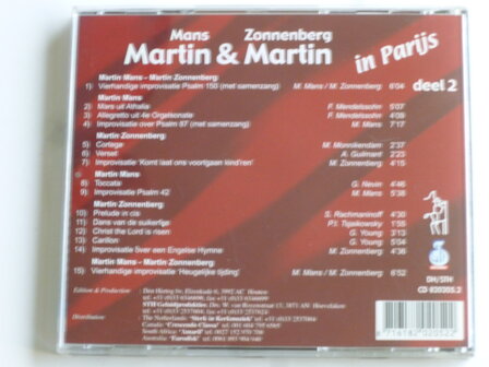 Martin Mans &amp; Martin Zonnenberg - In Parijs deel 2