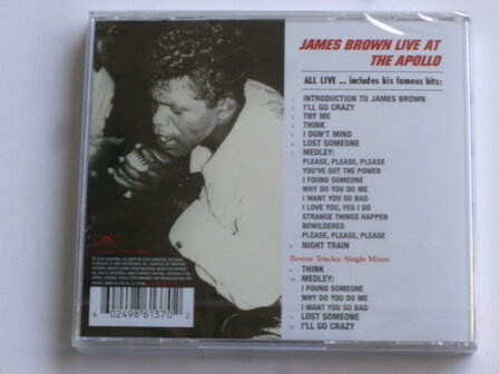 James Brown - Live at the Apollo (Nieuw) remastered &amp; bonus tracks