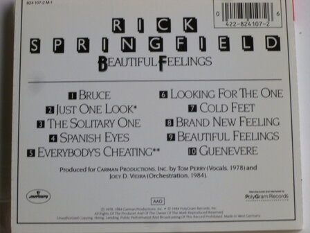 Rick Springfield - Beautiful Feelings