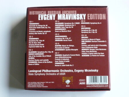 Evgeny Mravinsky - Edition Historical Russian Archives (10 CD)