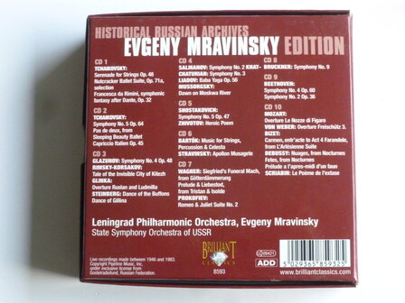 Evgeny Mravinsky - Edition Historical Russian Archives (10 CD)