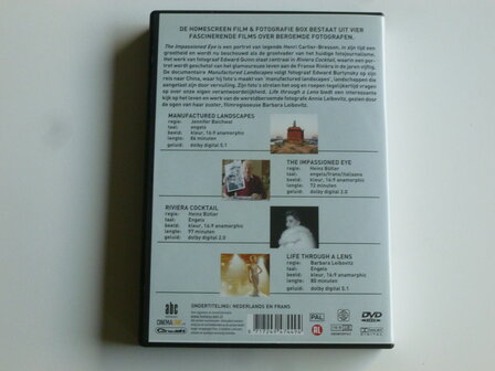 Film &amp; Fotografie - Cartier-Bresson, Quinn, Annie Leibovitz, Burtynsky (4 DVD)