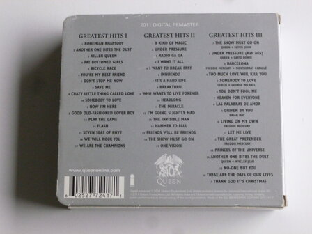 Queen - Greatest Hits I,II &amp; III (remastered) 3 CD