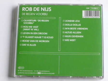 Rob de Nijs - De Regen voorbij