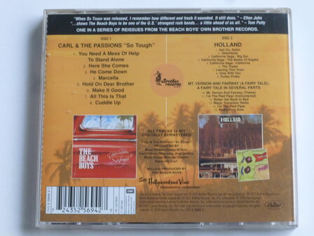 The Beach Boys - Carl &amp; The Pasions so tough + Holland (2 CD) remastered