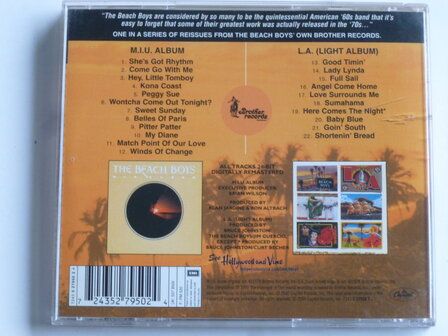 The Beach Boys - M.I.U. Album + L.A. (Light Album) 2 CD