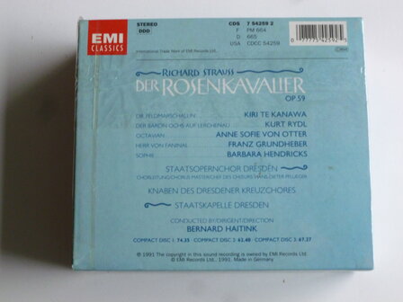 R. Strauss - The Rosenkavalier / Kanawa, Bernard Haitink (3 CD)