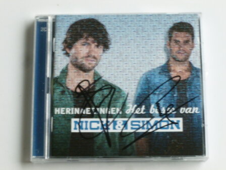 Nick &amp; Simon - Herinneringen / Het Beste van (2 CD) Gesigneerd