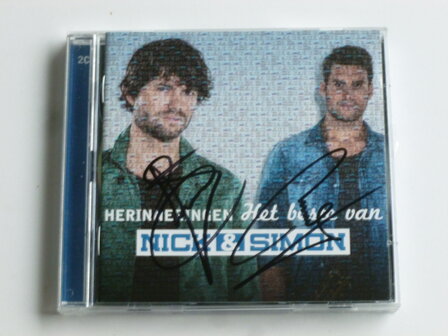 Nick &amp; Simon - Herinneringen / Het Beste van (2 CD) Gesigneerd