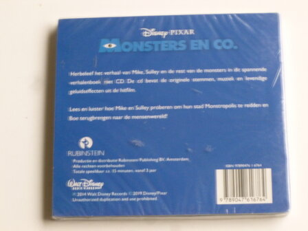 Disney Monsters en Co. (Lees mee CD) nieuw