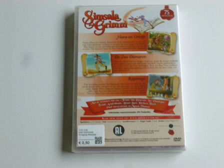 Drie Sprookjes van Grimm / Hans &amp; Grietje, 6 Dienaren, Raponsje (DVD) Nieuw 