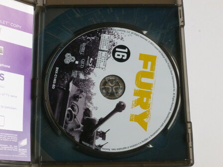 Fury - Brad Pitt (Blu-ray)