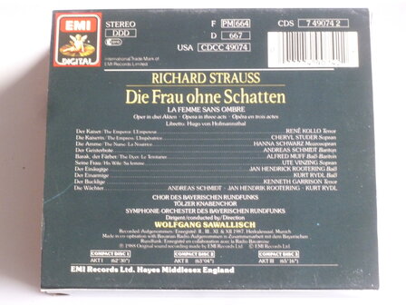 Richard Strauss - Die Frau ohne Schatten / Wolfgang Sawallisch (3 CD)