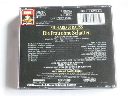 Richard Strauss - Die Frau ohne Schatten / Wolfgang Sawallisch (3 CD)