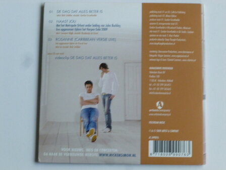 Nick &amp; Simon - De Dag dat alles beter is (gesigneerd) CD Single