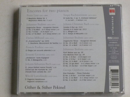 G&uuml;her &amp; S&uuml;her Pekinel - Encores for two pianos