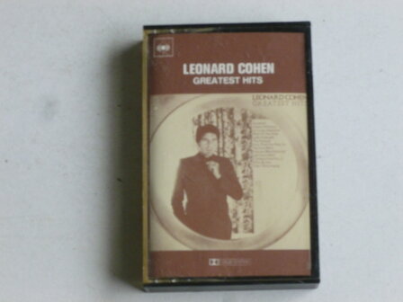 Leonard Cohen - Greatest Hits (cassette bandje)