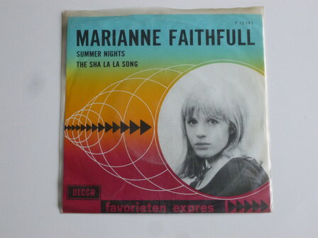 Marianne Faithfull - Summer Nights (vinyl single)