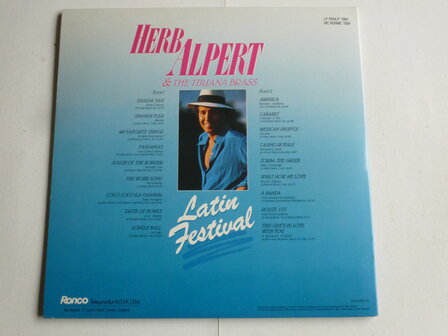 Herb Alpert &amp; The Tijuana Brass -Latin Festival (LP)