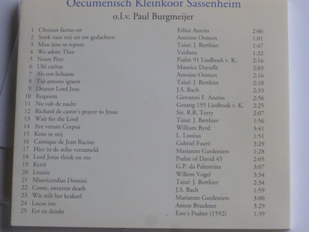 Oecumenisch Kleinkoor Sassenheim - Ubi Caritas