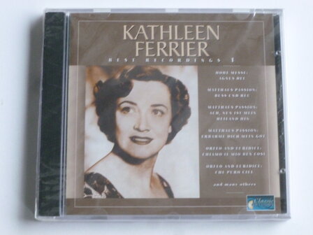 Kathleen Ferrier - Best Recordings 1 (nieuw)