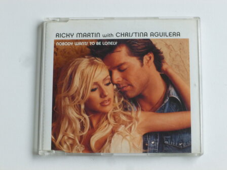 Ricky Martin , Christina Aguilera - Nobody wants to be lonely (CD Single)