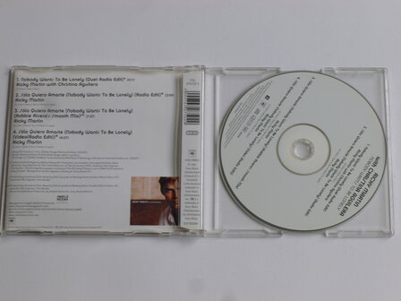 Ricky Martin , Christina Aguilera - Nobody wants to be lonely (CD Single)