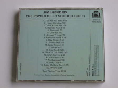 Jimi Hendrix - The Psychedelic Voodoo Child 