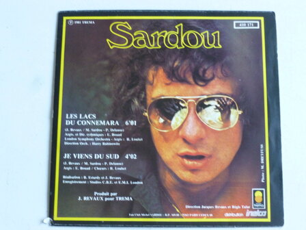 Michel Sardou - Les Lacs du Connemara (vinyl single)