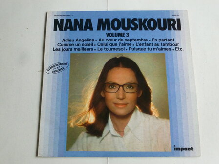 Nana Mouskouri - volume 3 (LP)