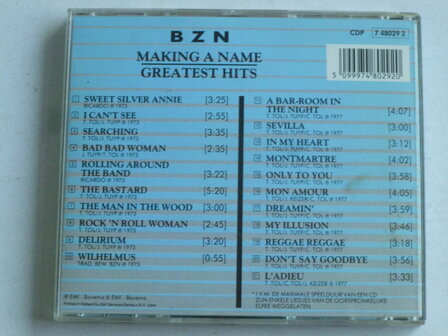 BZN - Making a name / Greatest Hits