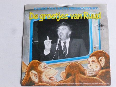 Andre van Duin - Mijn naam is Jaap / De groetjes van Ruud (vinyl single)