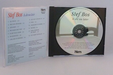 Stef Bos - Is dit nu later 