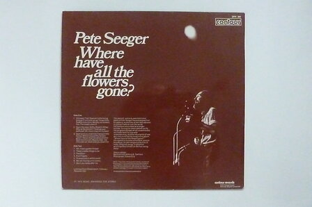 Pete Seeger - Where have all the flowers gone (LP)