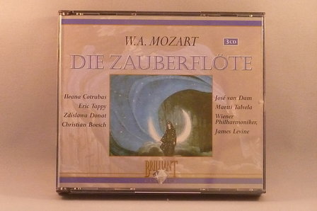 W.A. Mozart - Die Zauberfl&ouml;te / James Levine (3 CD)