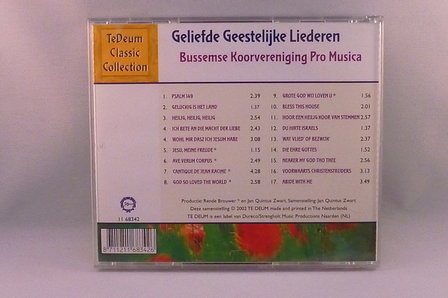 Geliefde Geestelijke Liederen - Bussemse Koorvereniging Pro Musica