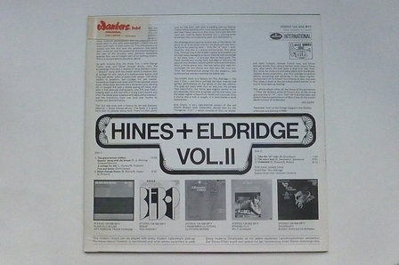 Hines &amp; Eldridge - Vol 2 (LP)