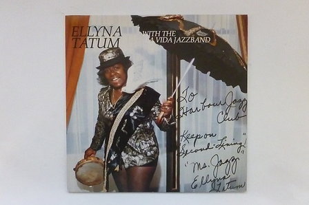 Ellyna Tatum with the la vida jazzband (LP) Gesigneerd