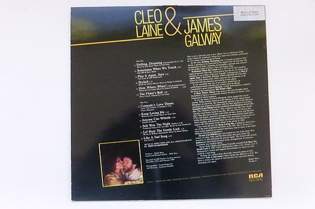 Cleo Laine &amp; James Galway - Sometimes when we touch (LP)