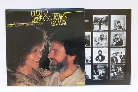 Cleo Laine &amp; James Galway - Sometimes when we touch (LP)