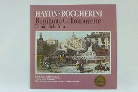 Haydn Boccherini - Ber&uuml;hmte Cellokonzerte / Daniel Schafran (LP)