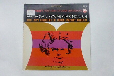 Beethoven Symphonies no.2 &amp; 4 / Josef Krips (LP)