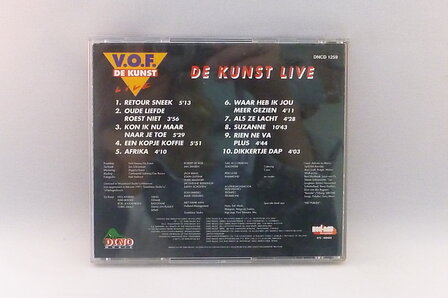 VOF De Kunst - De Kunst Live