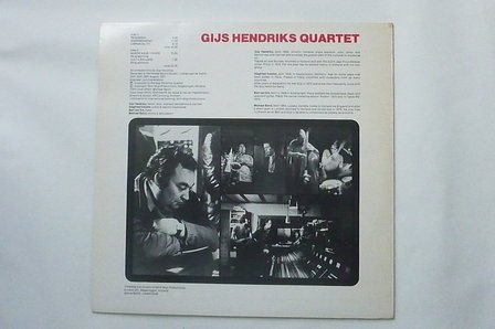 Gijs Hendriks Quartet - Close to the Edge (LP)